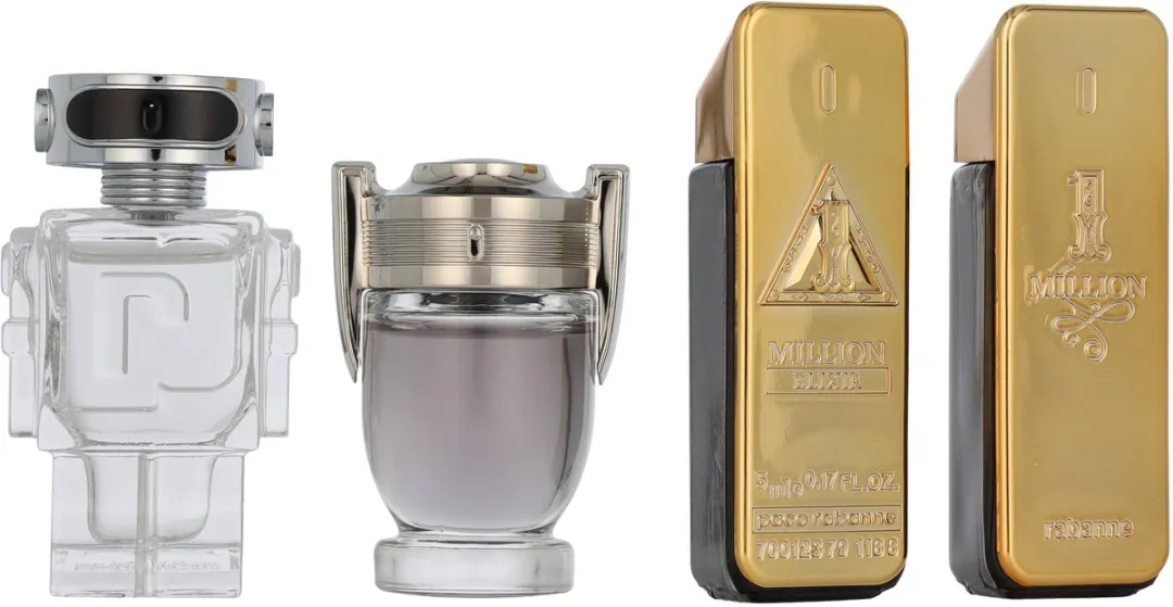 Paco Rabanne Travel Retail Exclusive Giftset - 1 Million & Invictus & Phantom EDT