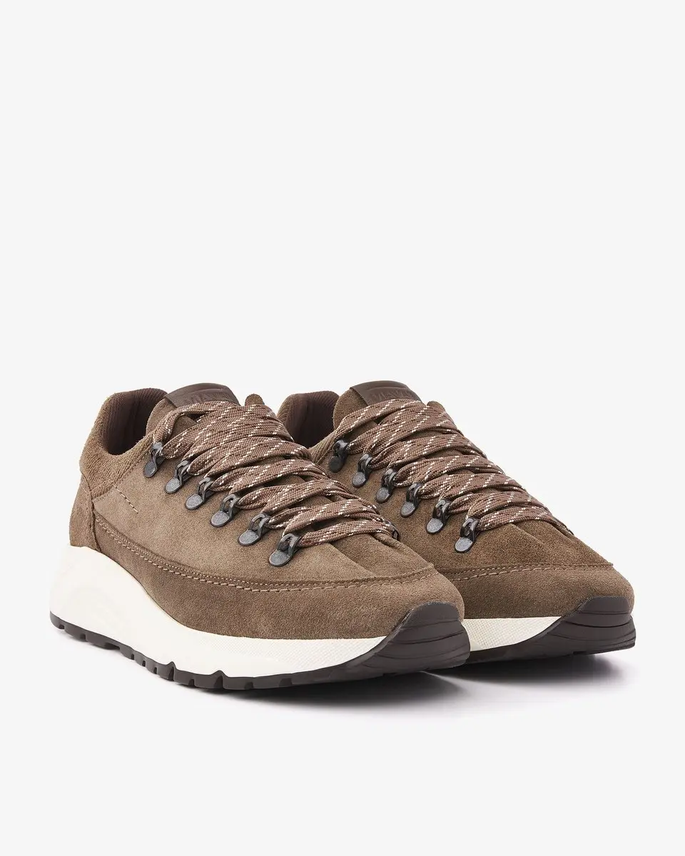 VIA VAI Owen Spencer Heren Sneakers - Suède - Bruin - afbeelding 2 van 6