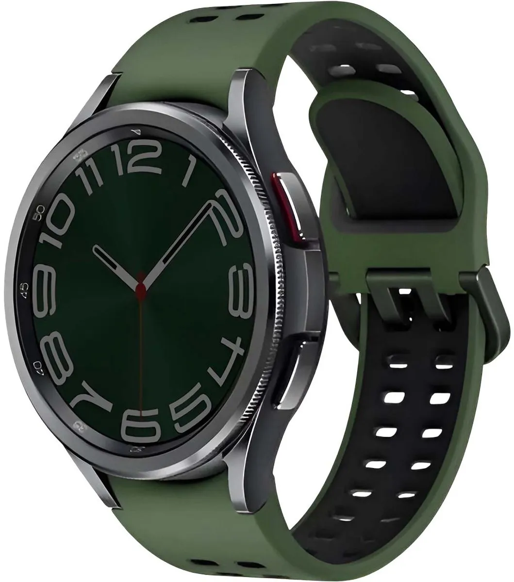 Samsung Watch6 Extreme Sport Band M/L - Groen/Zwart - afbeelding 6 van 6