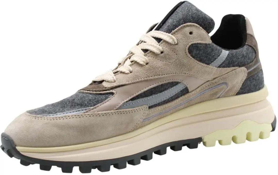 Floris van Bommel Heren Sneakers - Beige - 43,5 - afbeelding 6 van 6