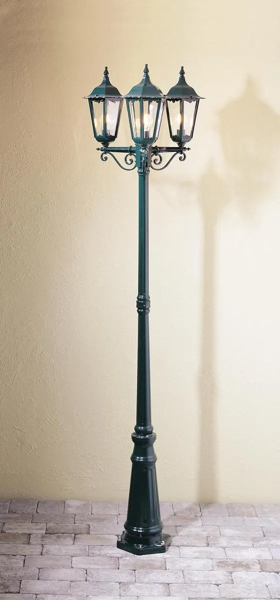 Konstsmide Firenze 3-lichts Staande Lamp 220cm - Groen
