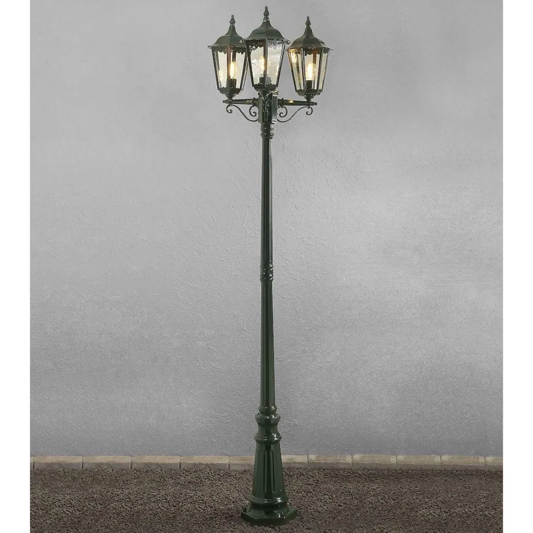 Konstsmide Firenze 3-lichts Staande Lamp 220cm - Groen