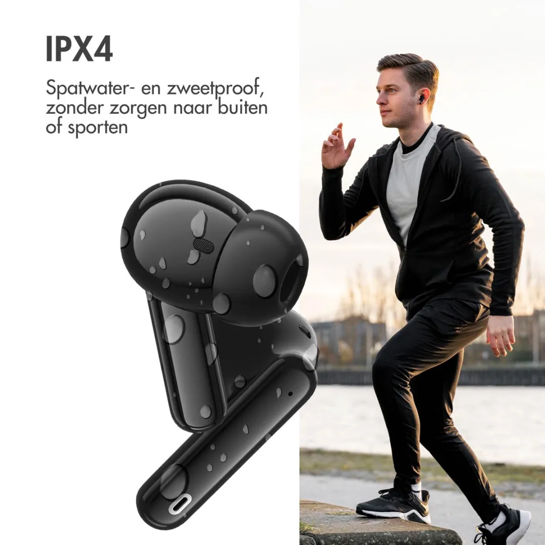 iMoshion Aura Pro Earbuds SH00066927 - Draadloze Oordopjes ANC - Zwart
