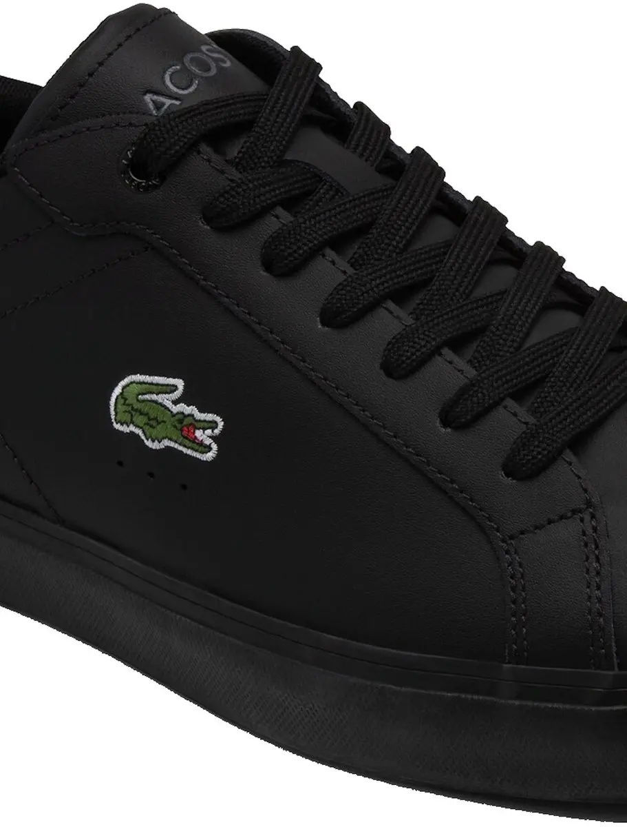 Lacoste POWERCOURT 125 2 SMA Heren Sneakers - Zwart - afbeelding 6 van 6