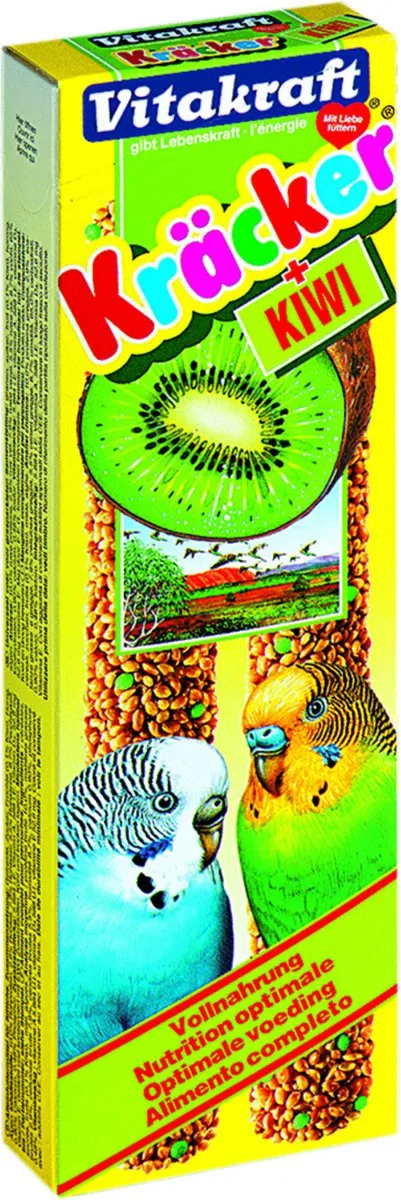 Vitakraft Parkiet Kracker 2 Stuks - Kiwi