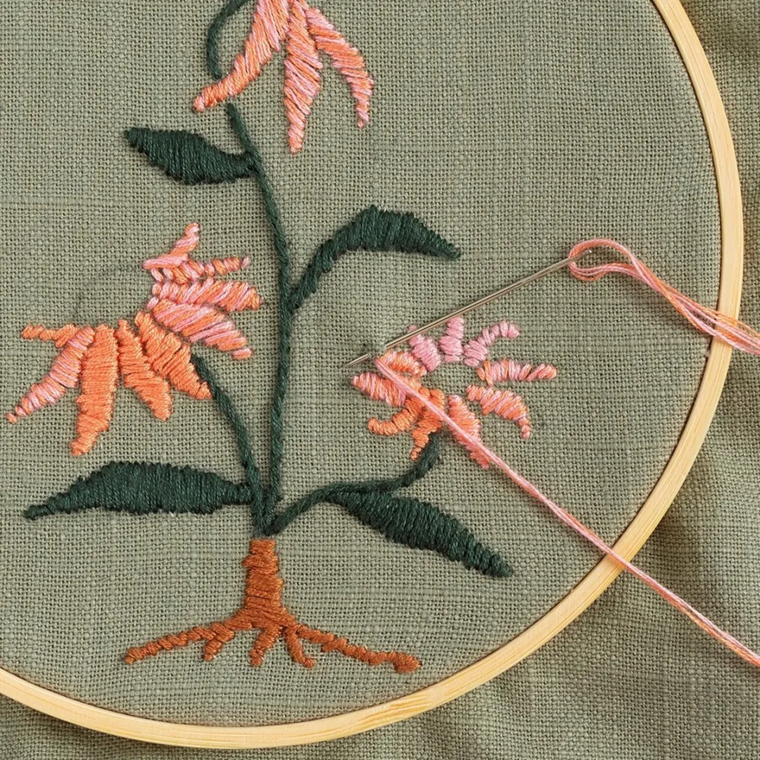 Creativ Company Katoenen Draagtas 38x42cm - Dusty Green