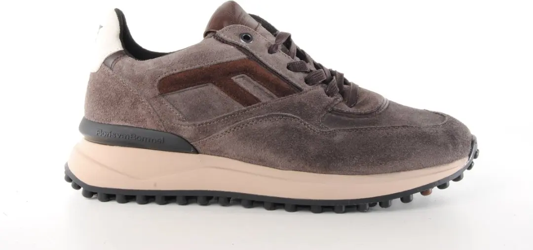Floris van Bommel Noppi Sneakers - Suède - Taupe - afbeelding 2 van 6