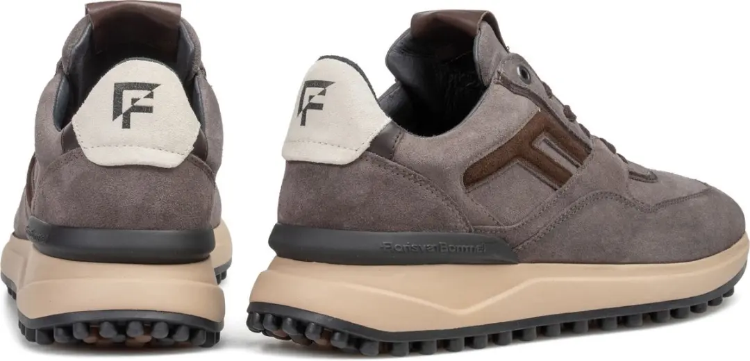 Floris van Bommel Noppi Sneakers - Suède - Taupe - afbeelding 6 van 6