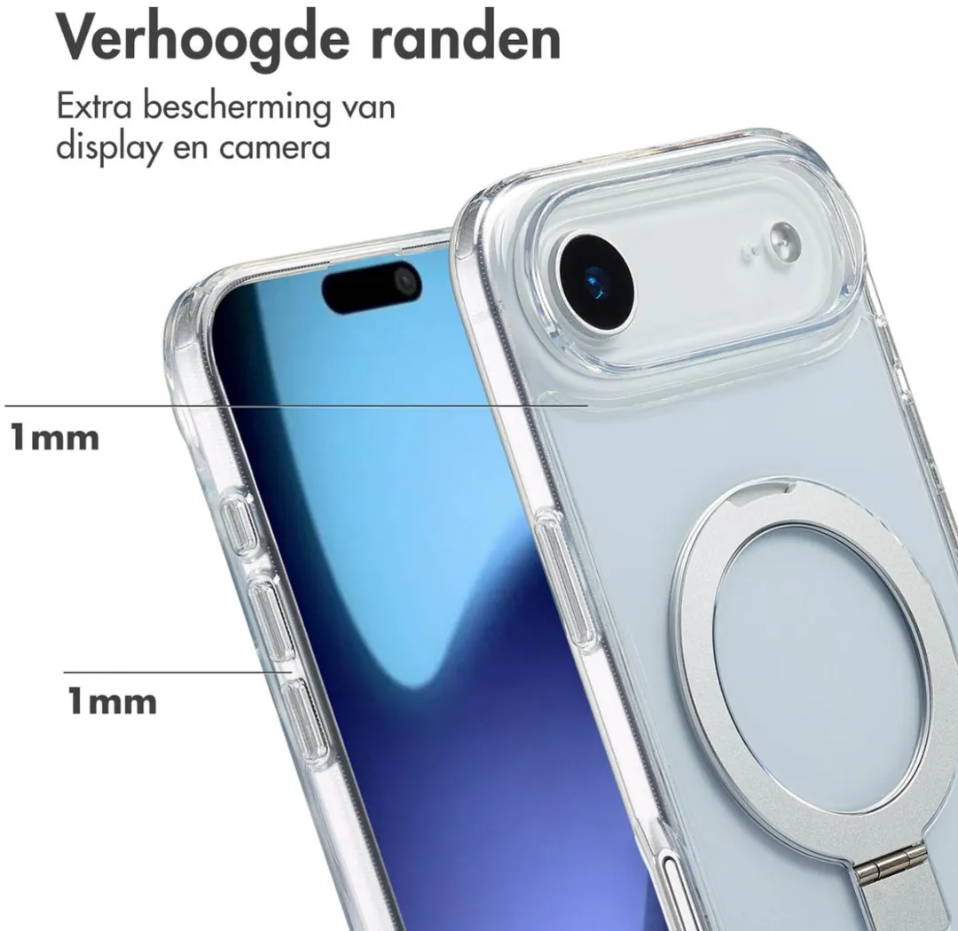 Accezz Hoesje iPhone 17 Air Transparant - MagSafe