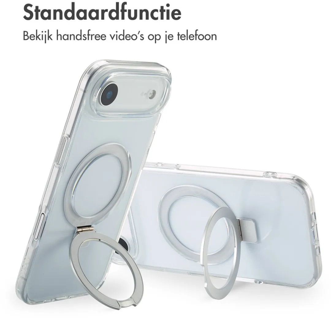 Accezz Hoesje iPhone 17 Air Transparant - MagSafe