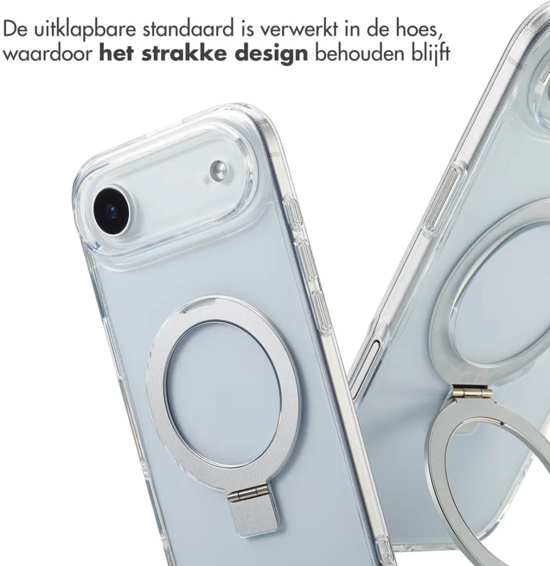 Accezz Hoesje iPhone 17 Air Transparant - MagSafe