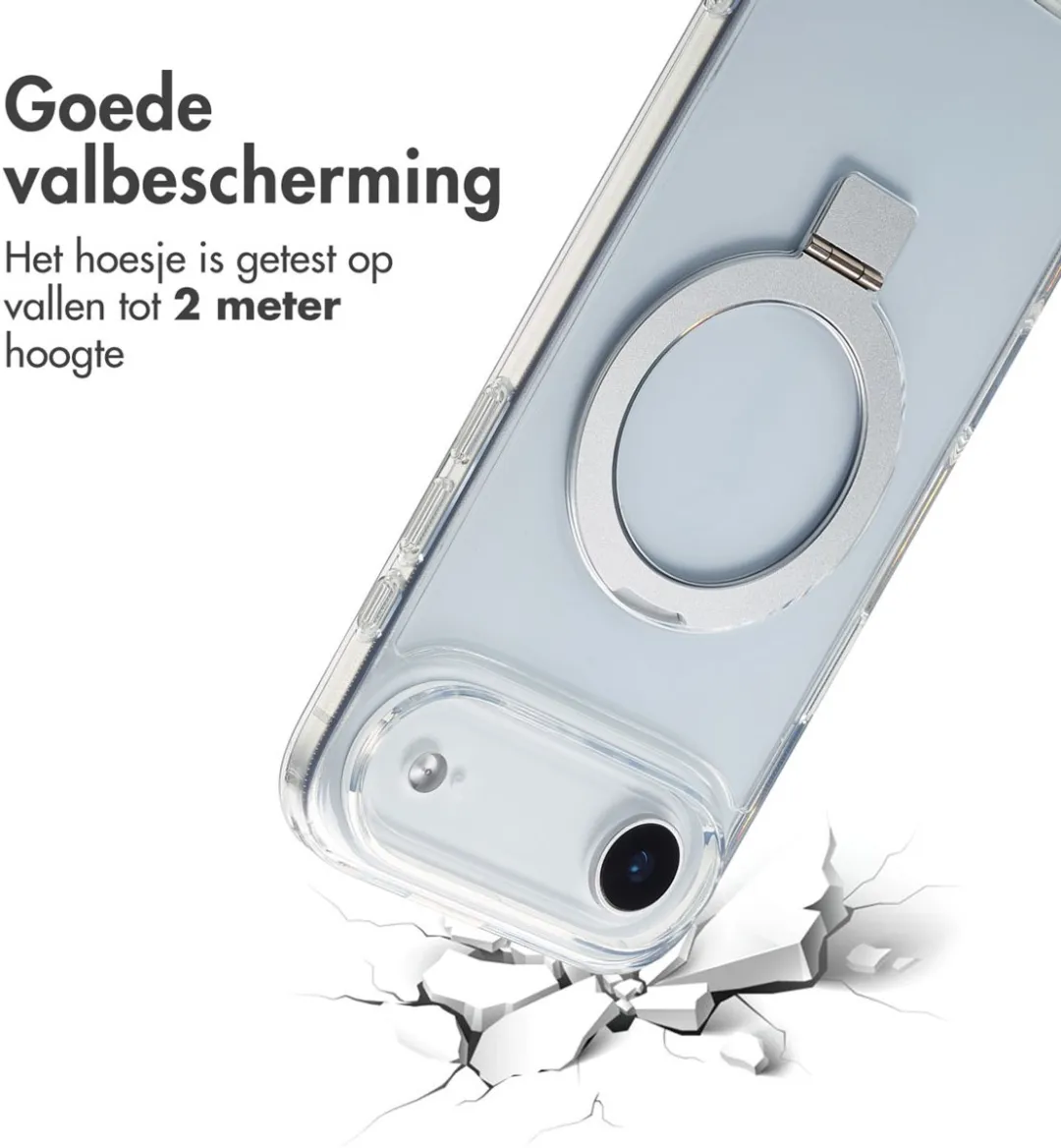 Accezz Hoesje iPhone 17 Air Transparant - MagSafe