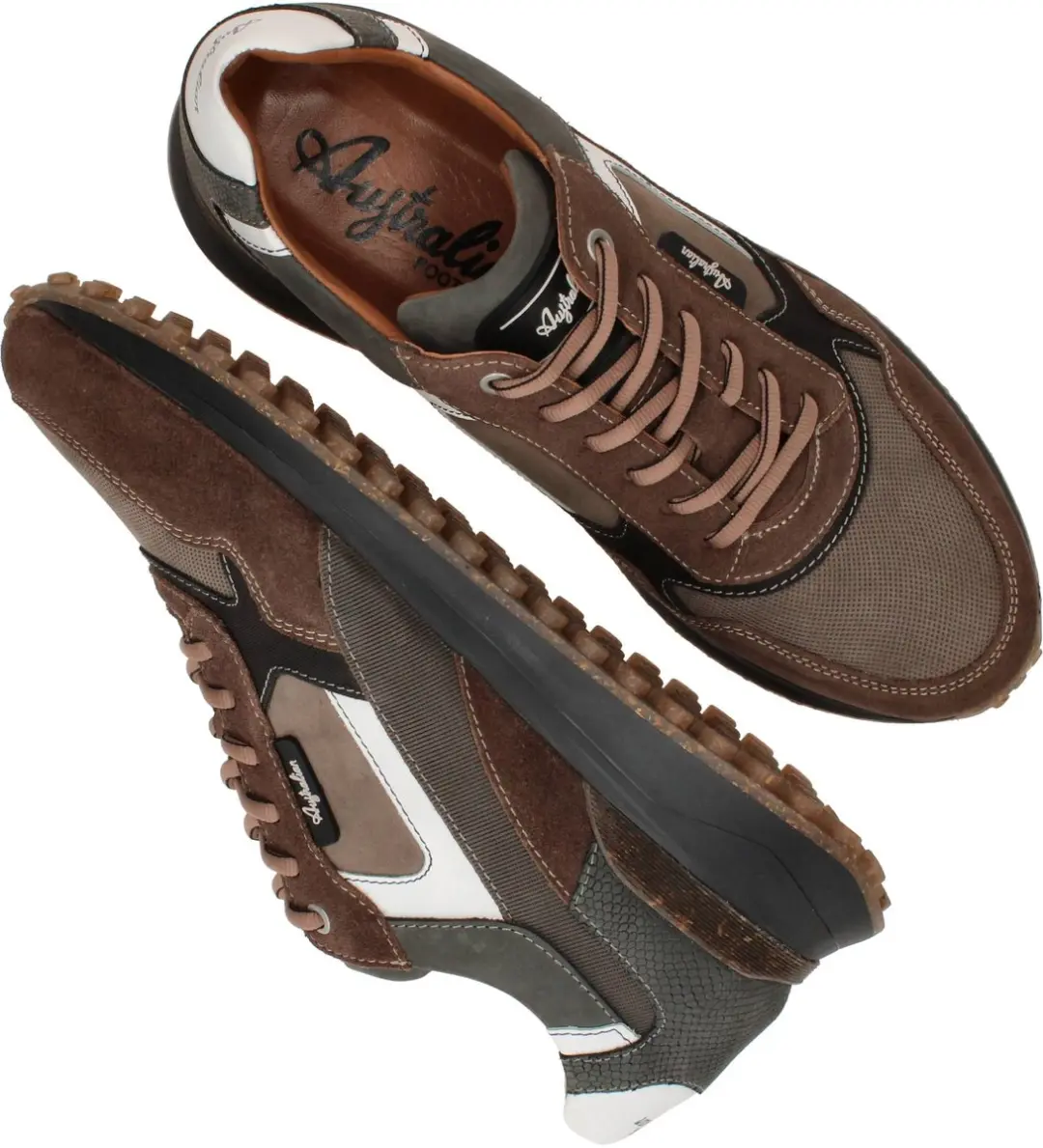 Australian Yamato Sneakers - Heren - Bruin - afbeelding 5 van 6