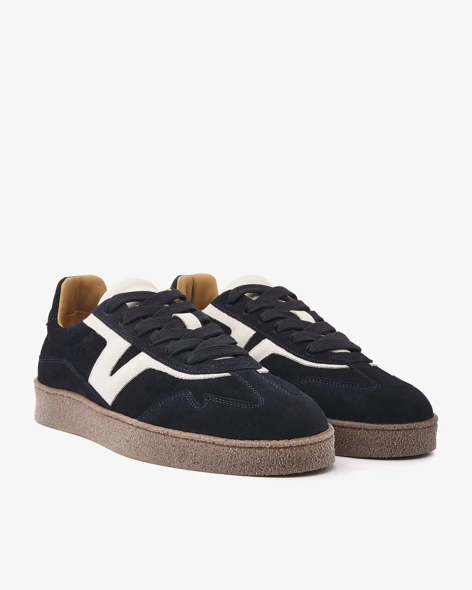 VIA VAI Zane Dexter Sneakers Heren - Leer/Suède - Blauw - afbeelding 2 van 5