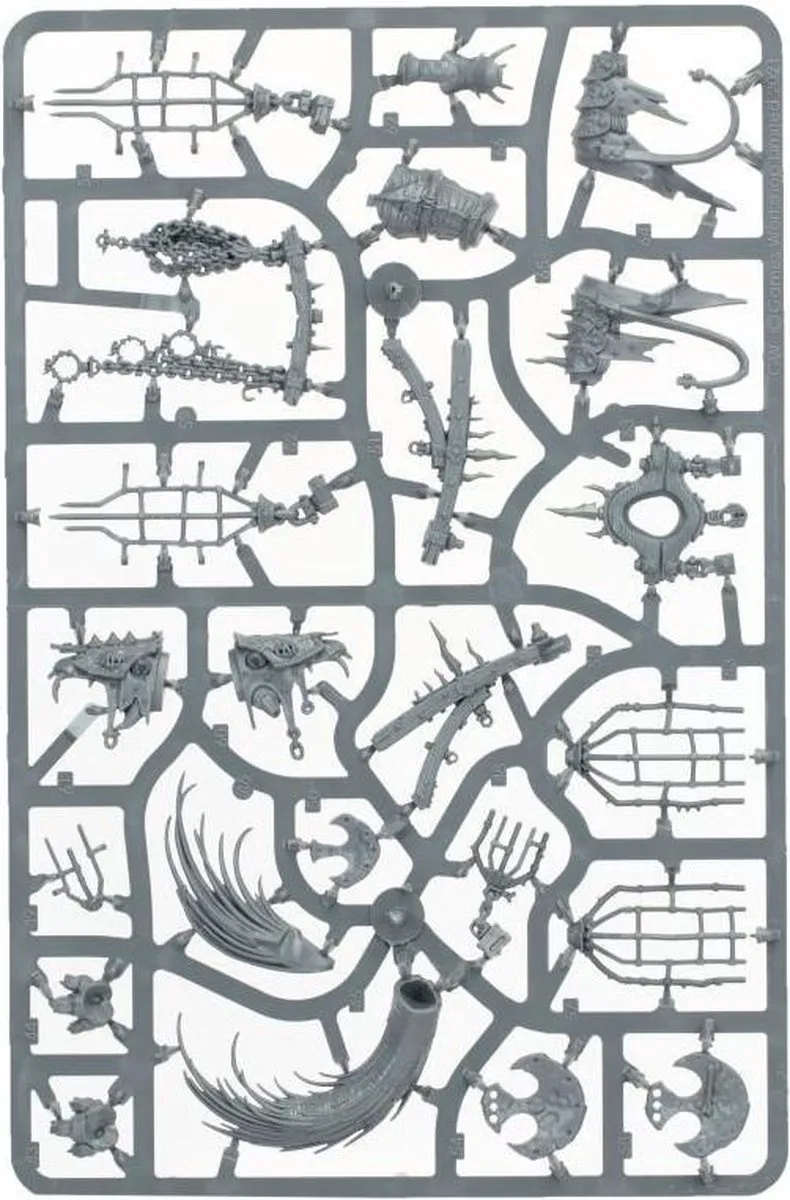 Games Workshop Warhammer Age of Sigmar Orruk Warclans Swampboss Skumdrekk - 66 Onderdelen