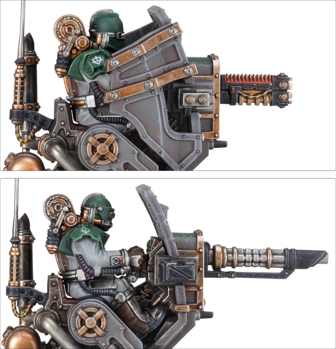 Games Workshop Horus Heresy Solar Auxilia Hermes Sentinel Squadron - 110 Onderdelen