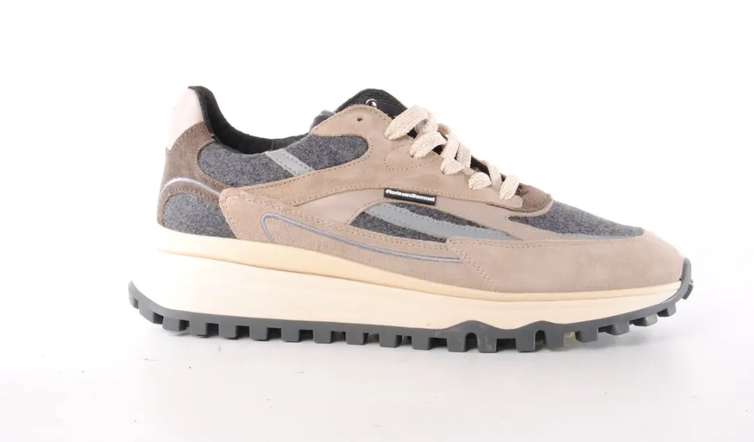 Floris van Bommel Heren Sneakers - Beige - afbeelding 2 van 6