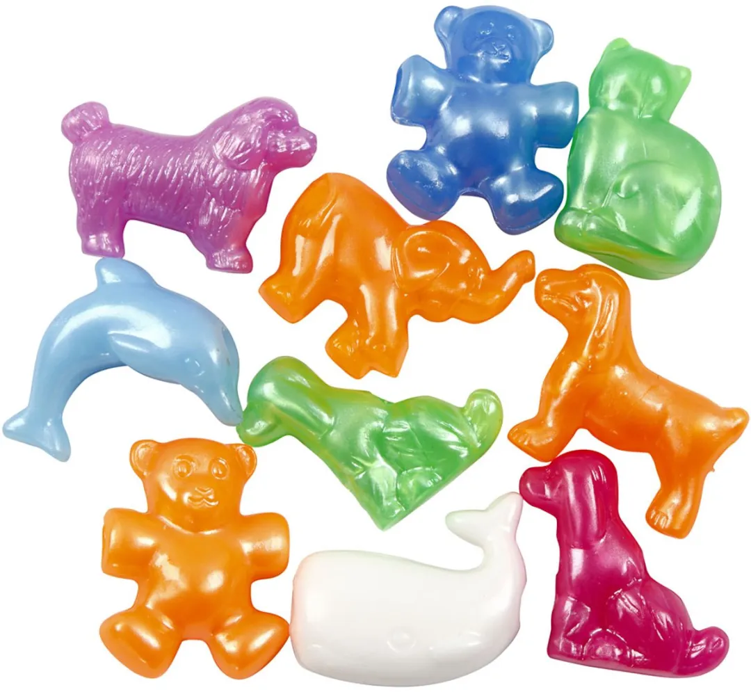 Creativ Company Plastic Kralen Emmer 6-20mm - 8100 Stuks