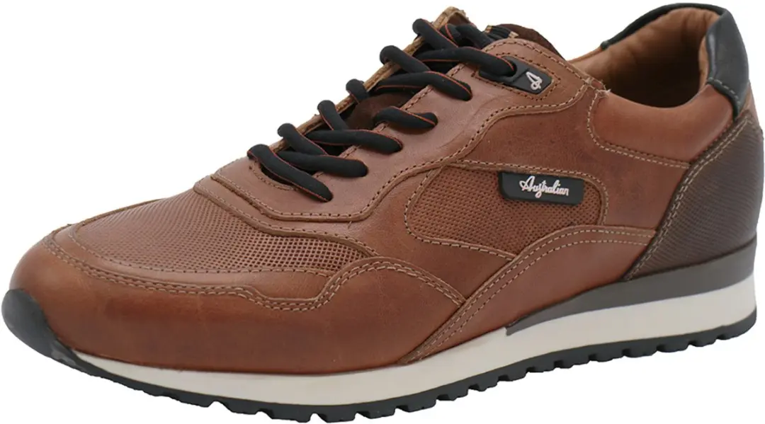 Australian Fabian Leren Sneaker - Cognac - afbeelding 3 van 6