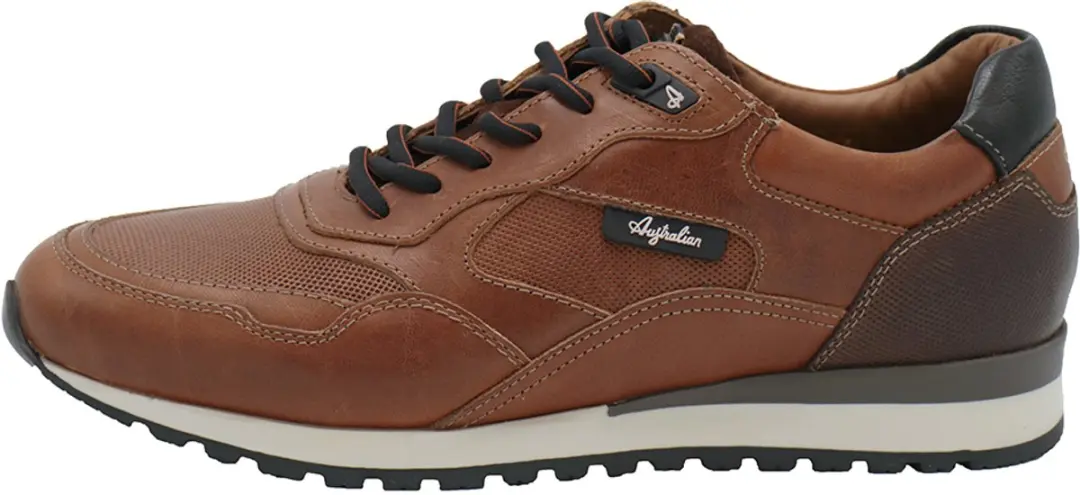 Australian Fabian Leren Sneaker - Cognac - afbeelding 2 van 6