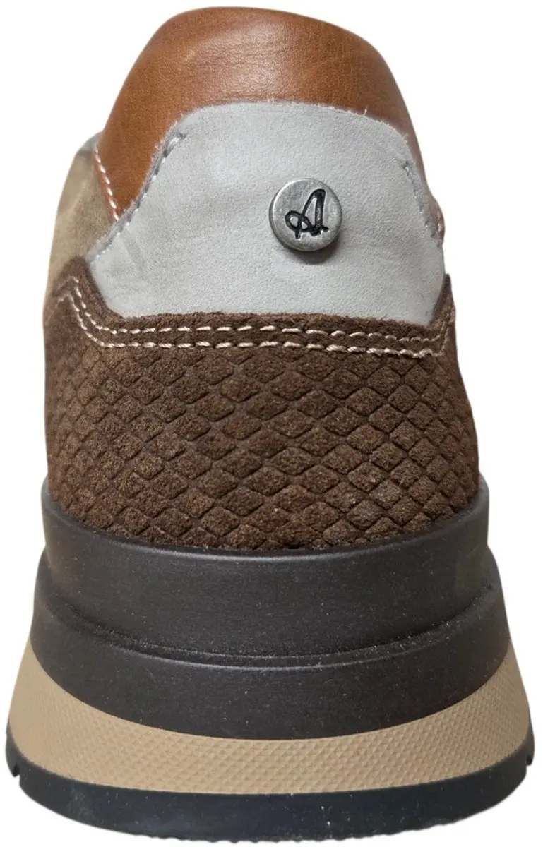 Australian Sparrow L72 Heren Sneakers - Bruin - afbeelding 2 van 6
