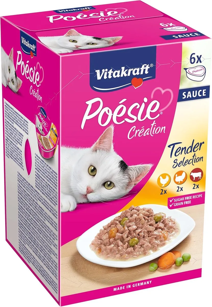 Vitakraft Poésie Création Malse Selectie Kattenvoer