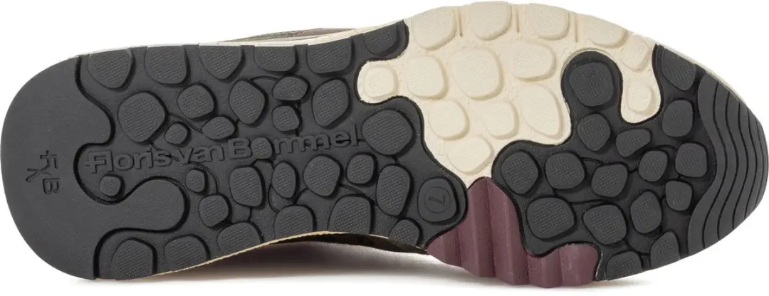 Floris van Bommel SFM-10154 De Treener Sneakers - Groen - afbeelding 4 van 6