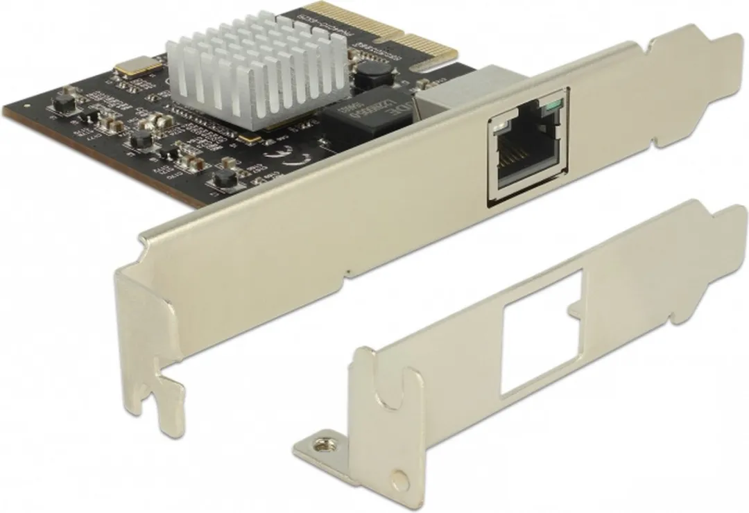 Delock PCIe x4 10Gbps RJ45 Netwerkkaart TN4010 - Zwart