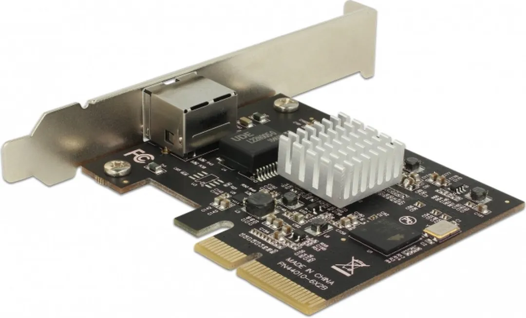 Delock PCIe x4 10Gbps RJ45 Netwerkkaart TN4010 - Zwart