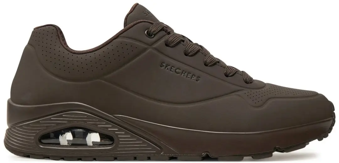 Skechers Uno Stand On Air Heren Sneakers - Chocolate - afbeelding 2 van 6