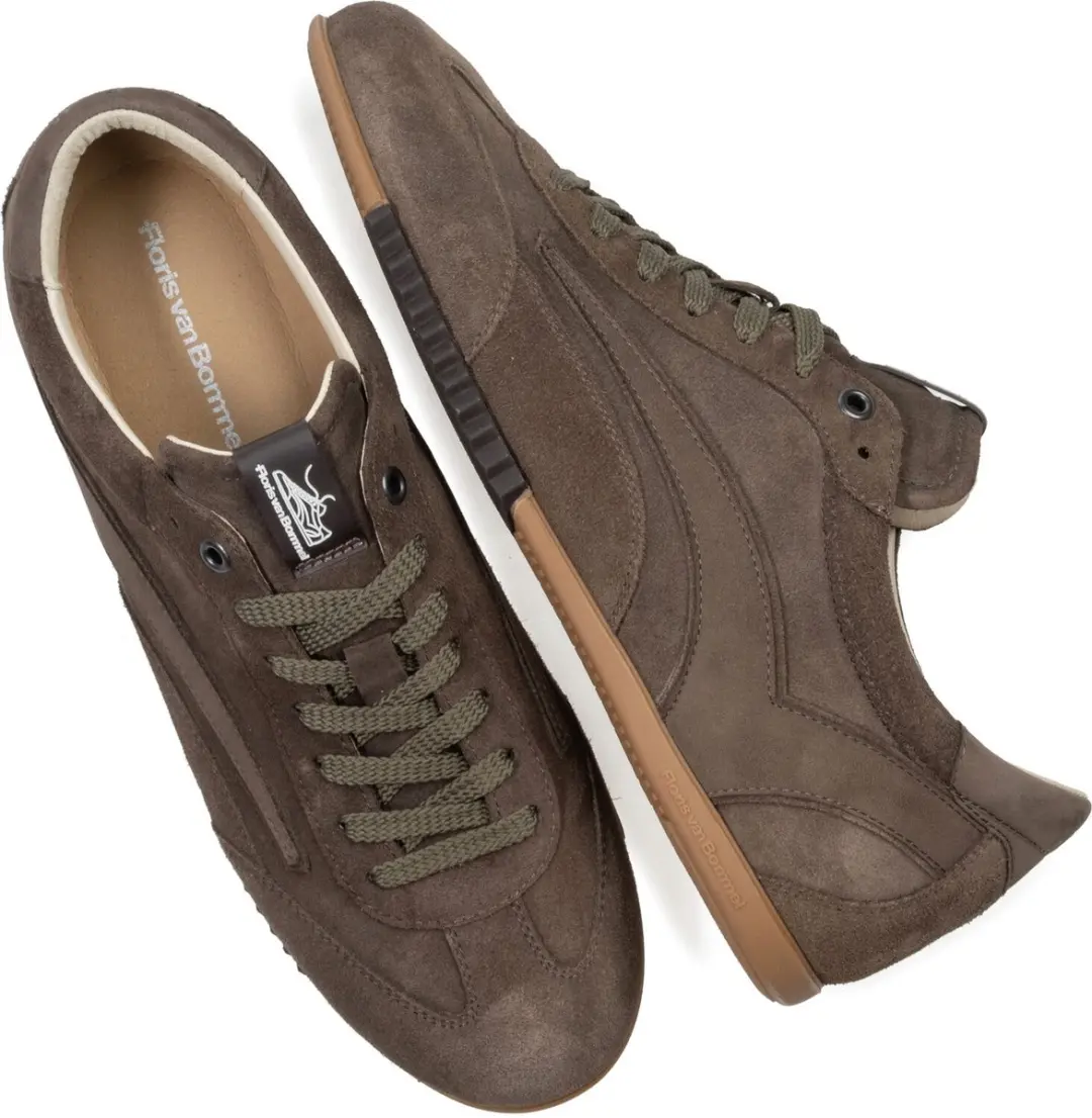 Floris van Bommel De Vlakker Sneakers - Suède - Bruin - afbeelding 4 van 6