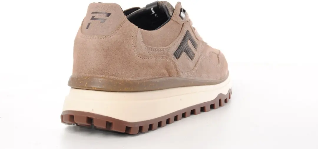 Floris van Bommel De Grippper Sneakers - Suède - Taupe - afbeelding 6 van 6
