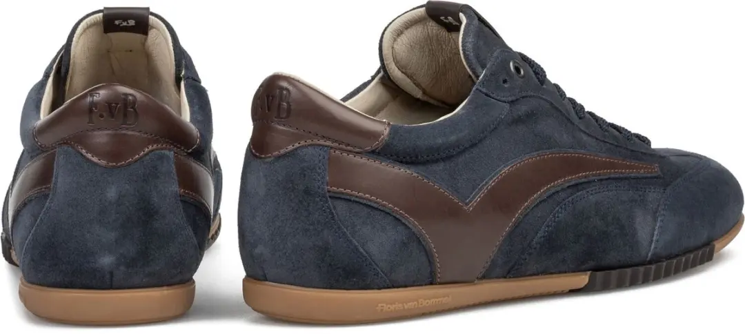 Floris van Bommel De Vlakker Sneakers - Suède - Blauw - afbeelding 5 van 5