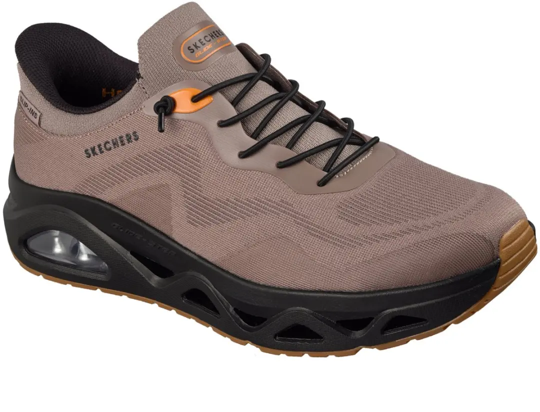Skechers Uno Glide Step Air Gliders Heren Sneakers - Bruin - afbeelding 3 van 6
