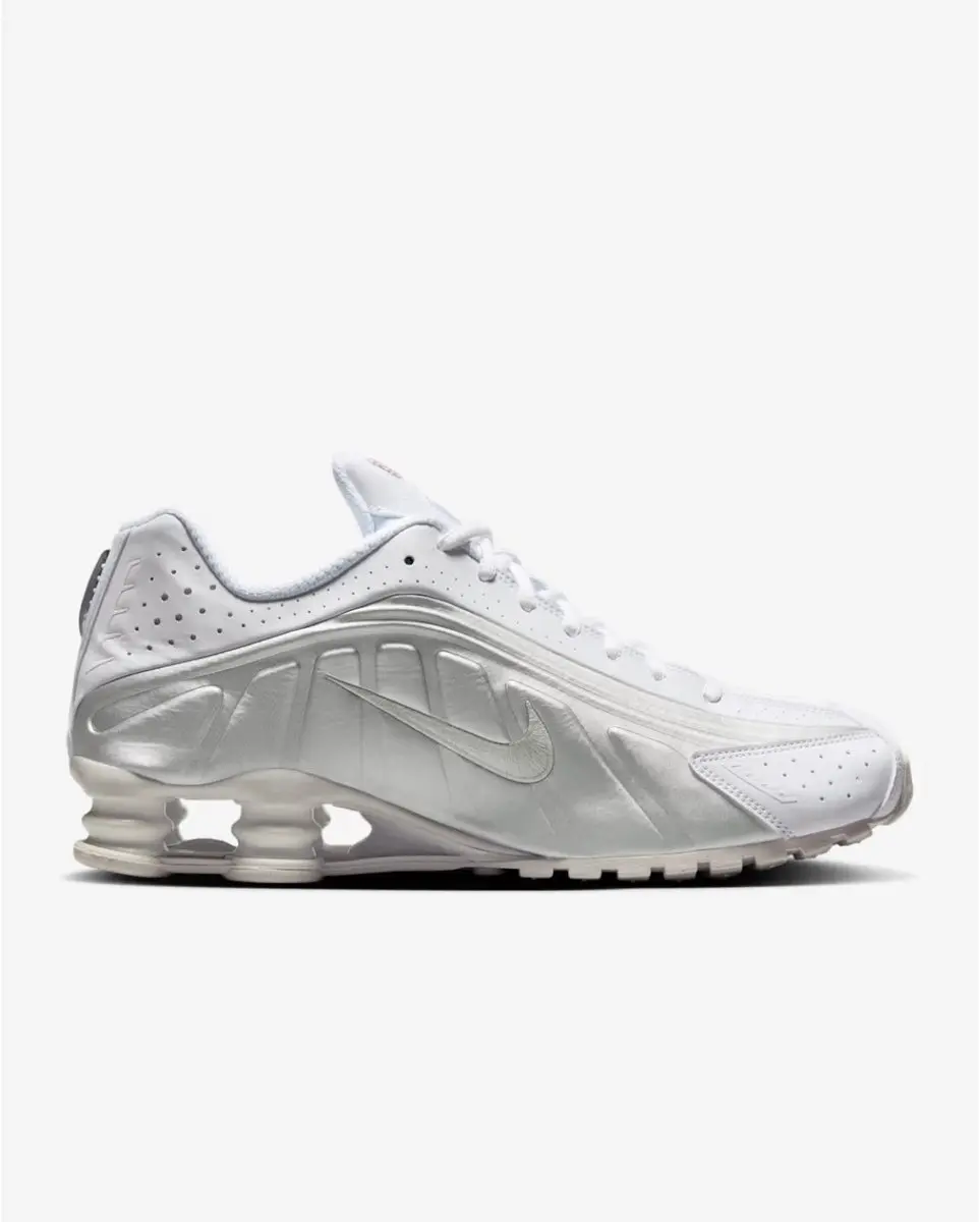 NIKE SHOX R4 Nike Heren Sneakers Wit