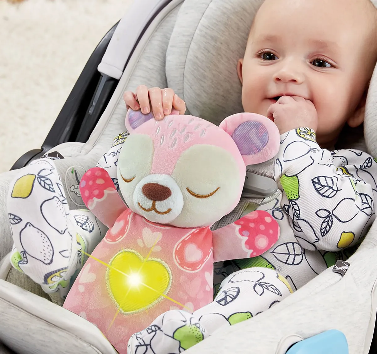VTech Baby Dromenland Beertje 80-539852 - Roze