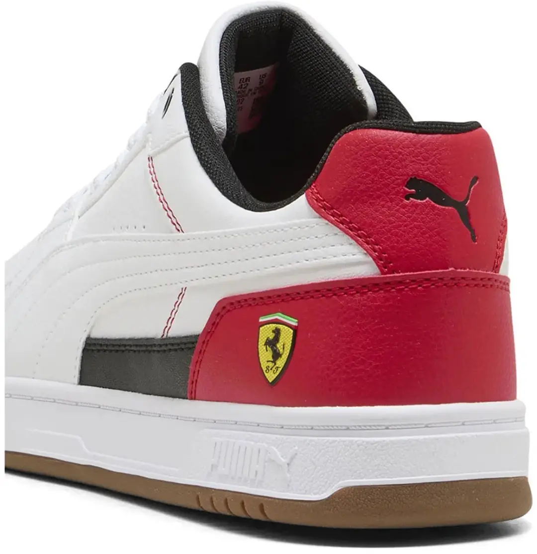 PUMA Ferrari Caven III Sneakers - Wit/Rood - 46 - afbeelding 4 van 4