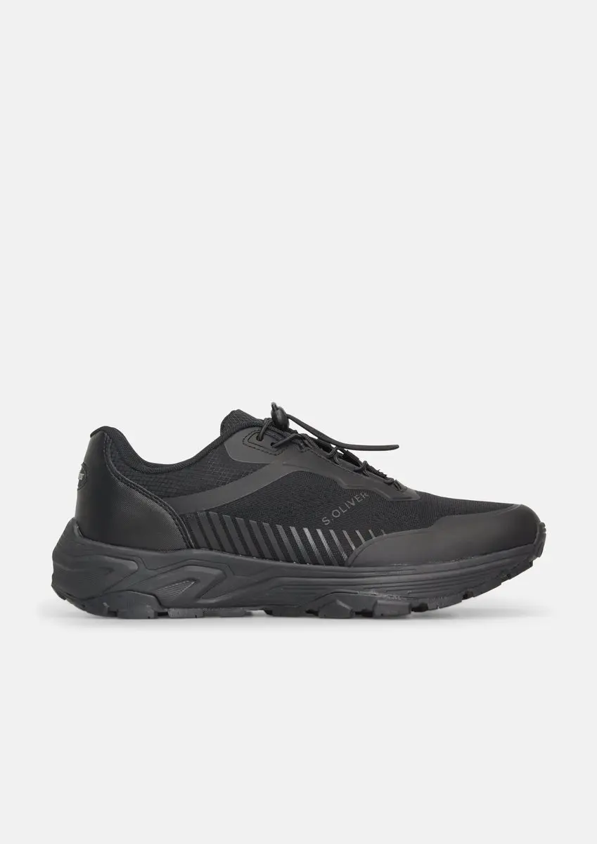 s.Oliver - male - Sportieve sneakers in een mix van materialen - afbeelding 2 van 2