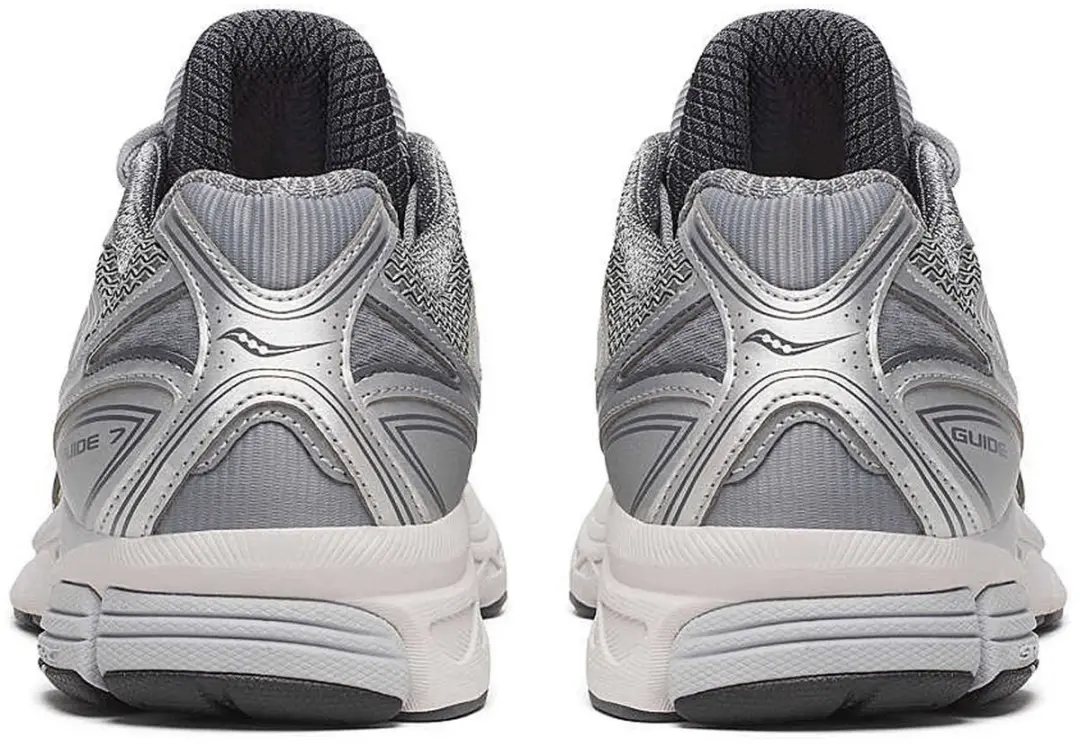 Saucony Guide 7 Sneakers - Grijs/Zilver/Wit - afbeelding 6 van 6