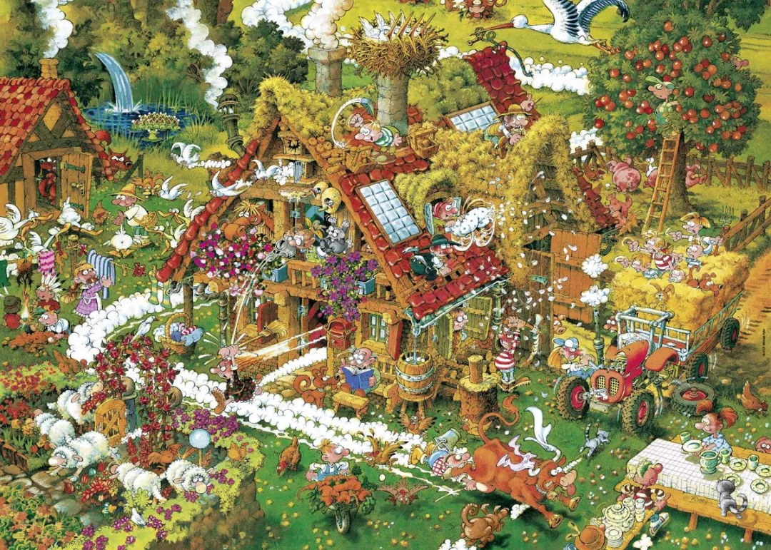 Heye Funny Farm Puzzel 1000 Stuks