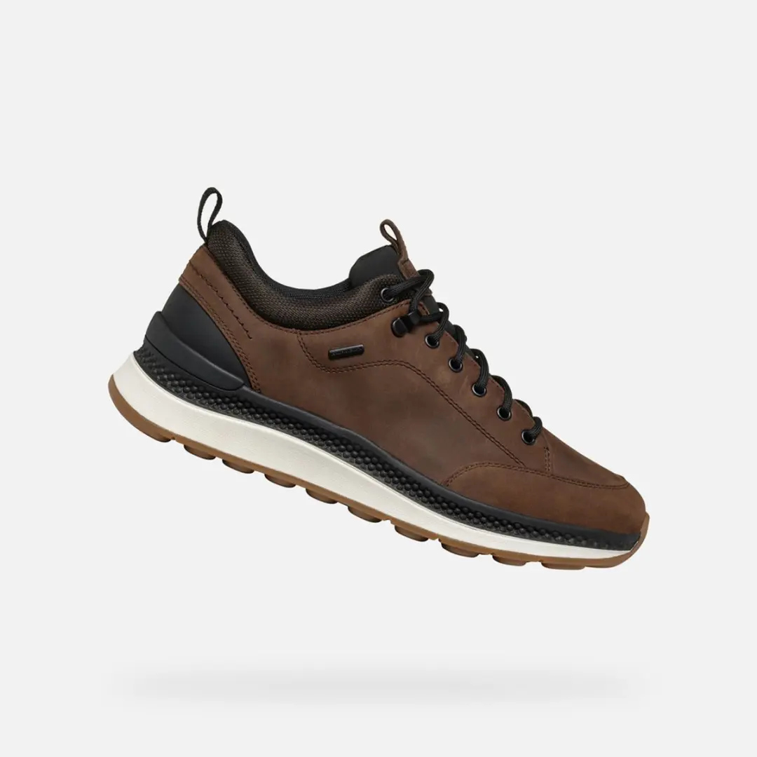 GEOX SPHERICA ACTIF X2 ABX HEREN Sneakers - DONKERBRUIN/ZWART