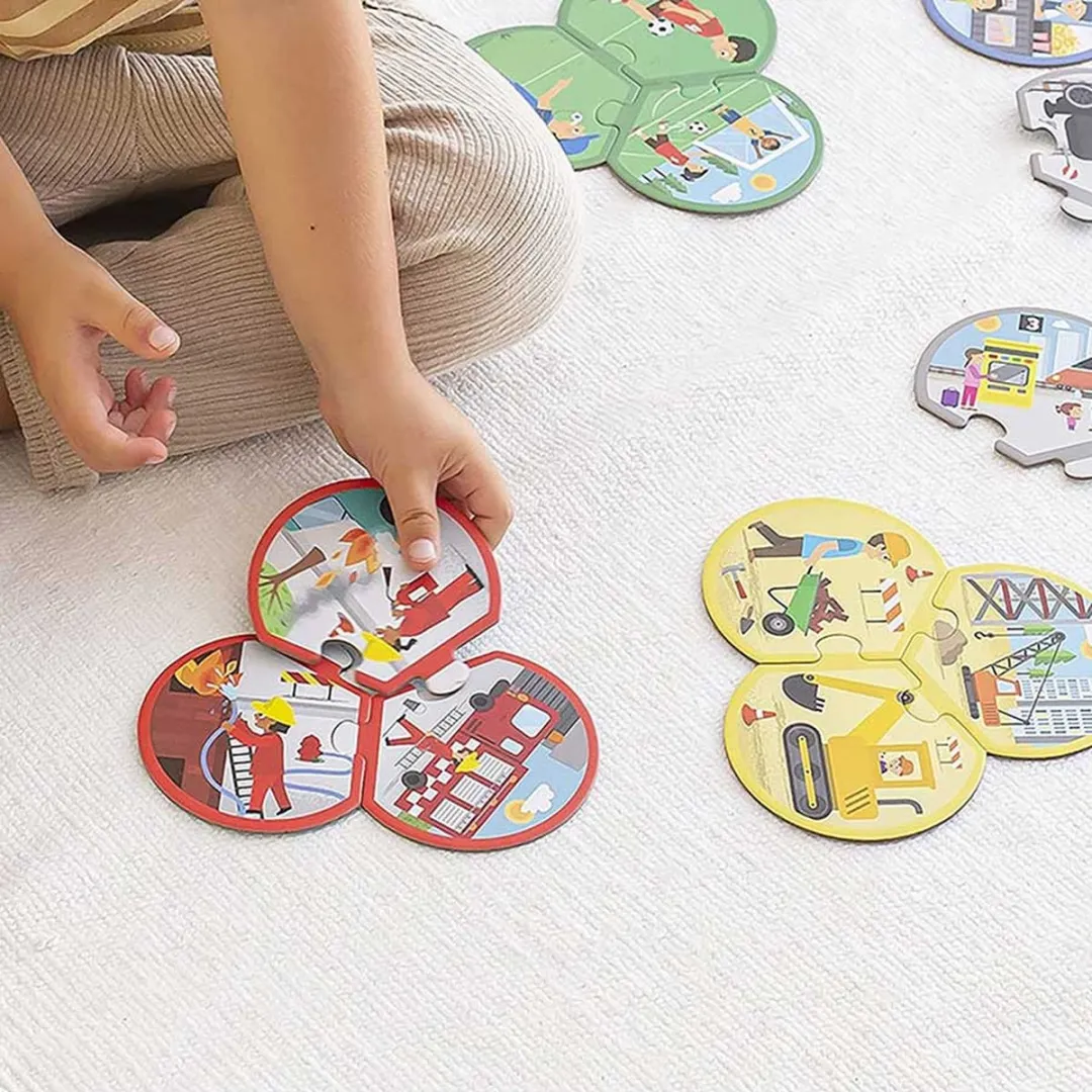 Apli Kids Puzzel Beroepen 24-delig - 18822