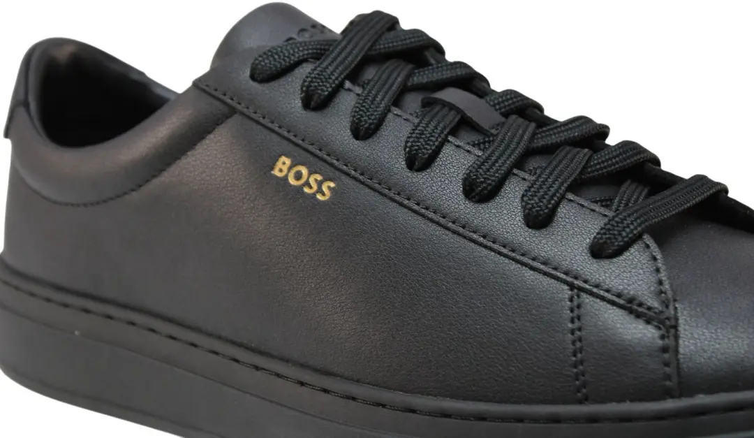 Hugo Boss Nitan Lowp Heren Sneakers - Zwart - 44 - afbeelding 2 van 6