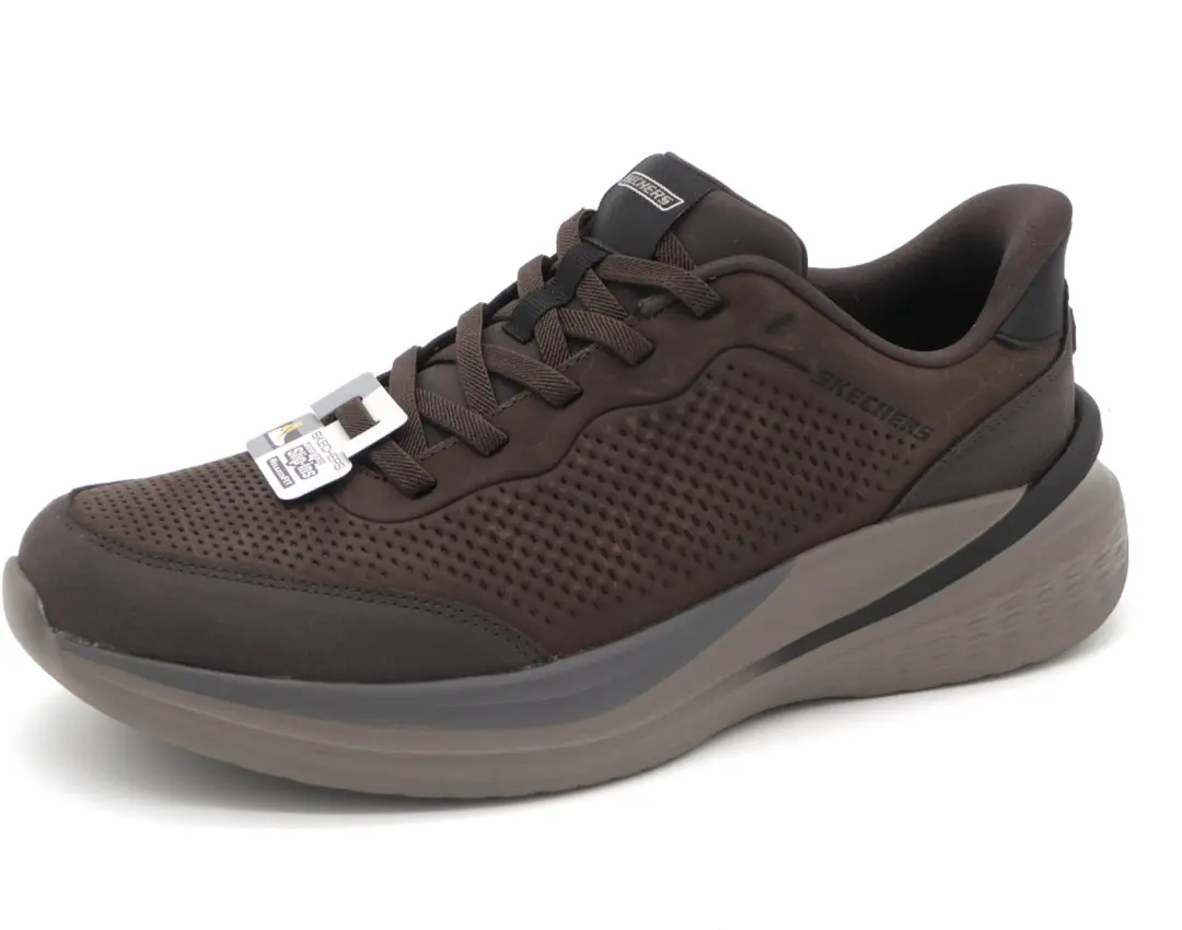 Skechers Slip-Ins Slade 2.0 Waybound Sneakers - Bruin - afbeelding 3 van 6