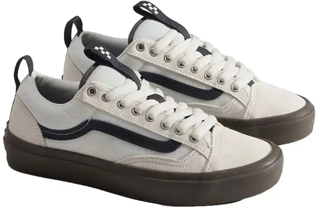 Vans Old Skool 36+ Skateschoenen - Marshmallow/Gum - afbeelding 2 van 6