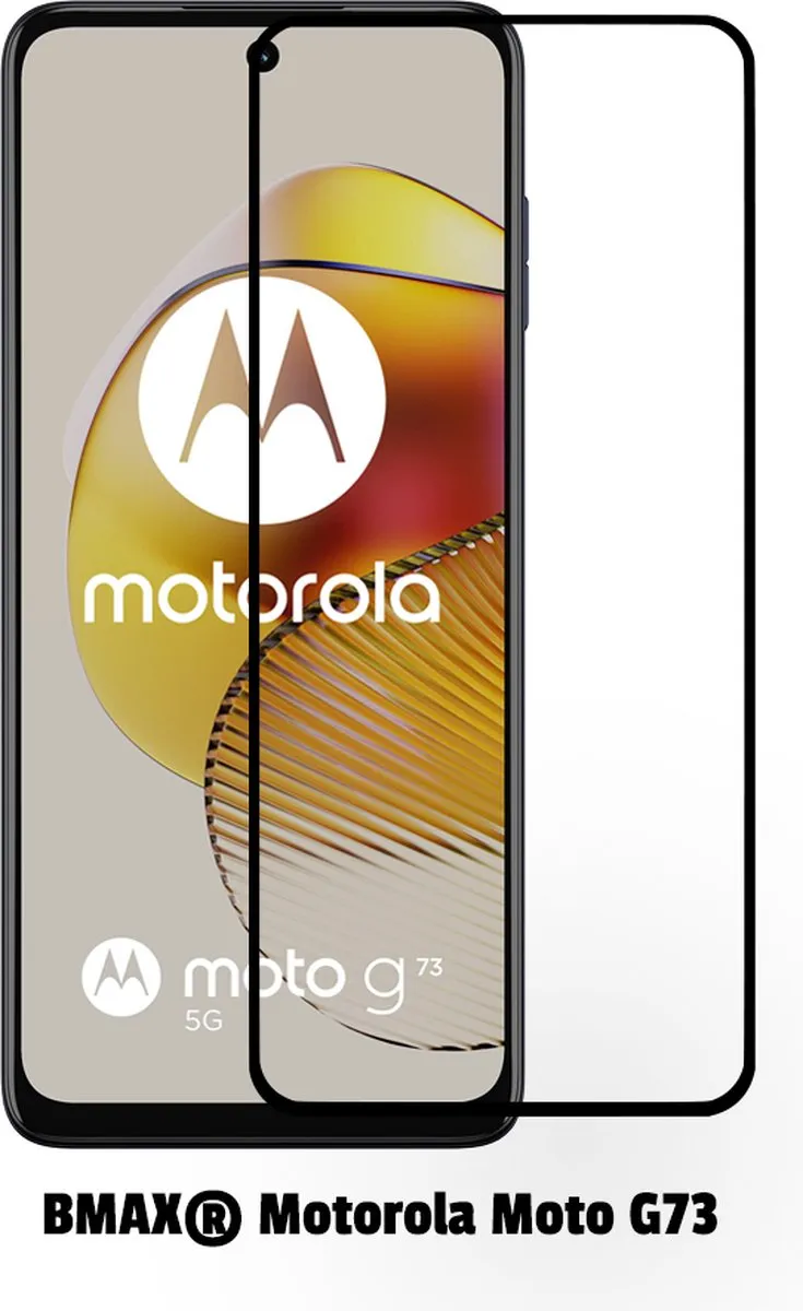 BMAX Screenprotectors Moto G73 - 2 Stuks - Gehard Glas