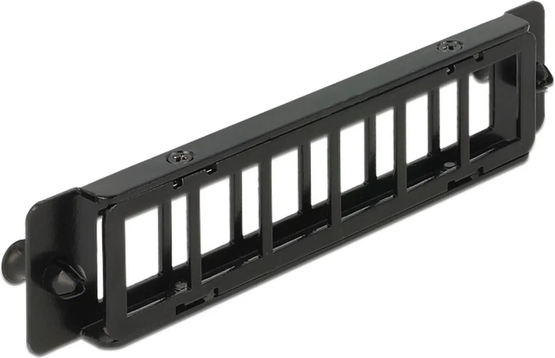 Delock 86274 Montagepaneel 6x Keystone - Zwart