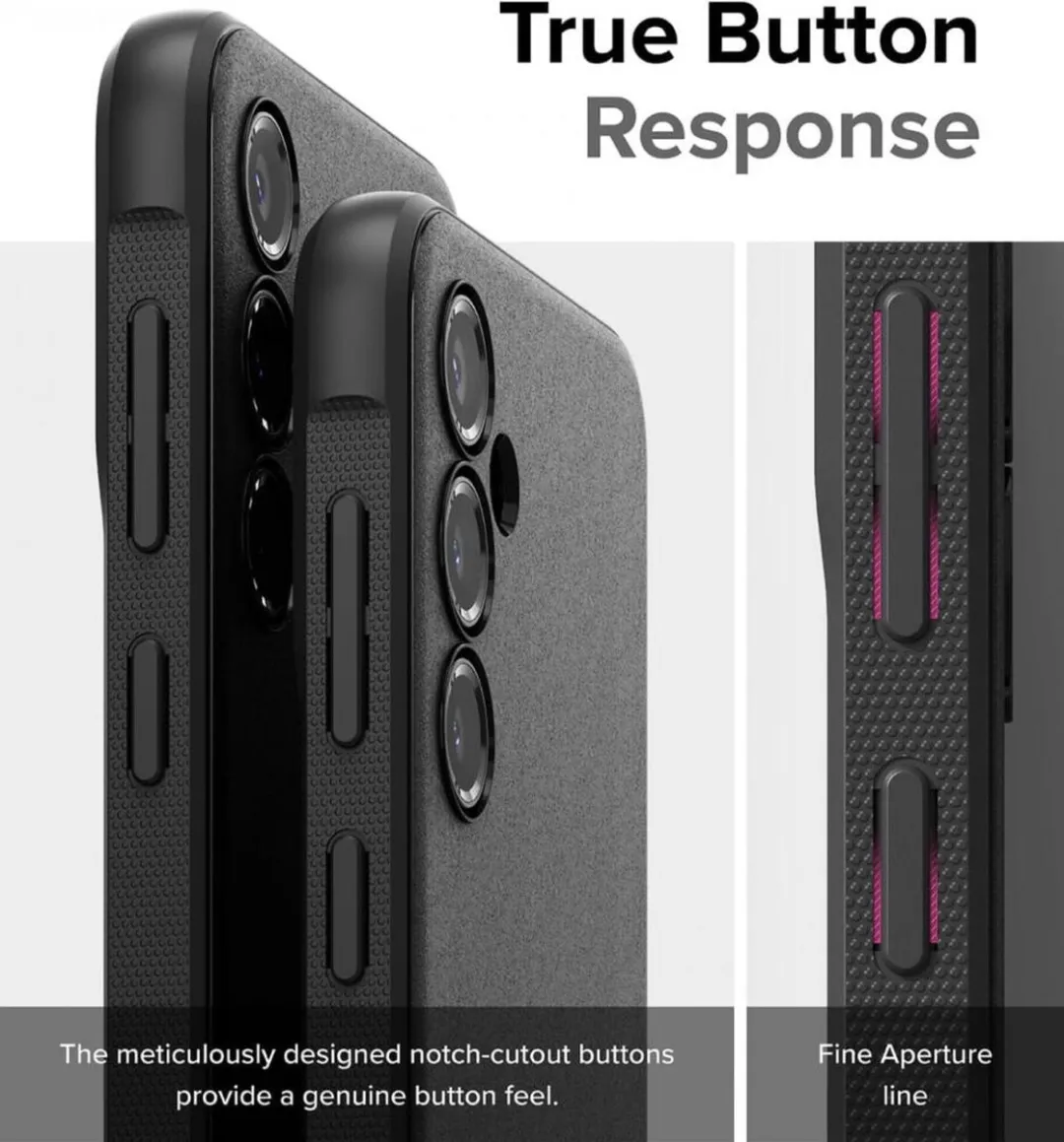 Ringke Onyx Hoesje Samsung Galaxy S23 FE - Zwart