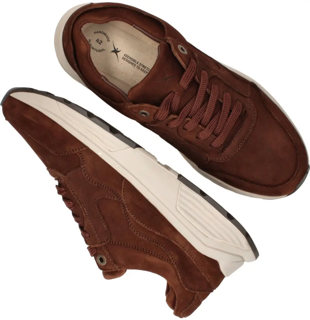 Xsensible Golden Gate Stretchwalker Sneakers - Heren - Bruin - afbeelding 6 van 6