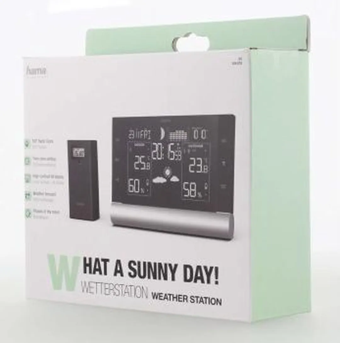 Hama Black Line Plus Weerstation - 1 Stuks